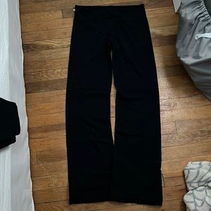 Lululemon black flare leggings
